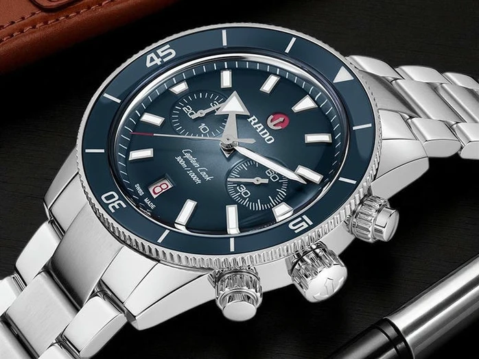 Rado Captain Cook Blue Dial Watch Pakistan 1765831891 9cf1a6b2