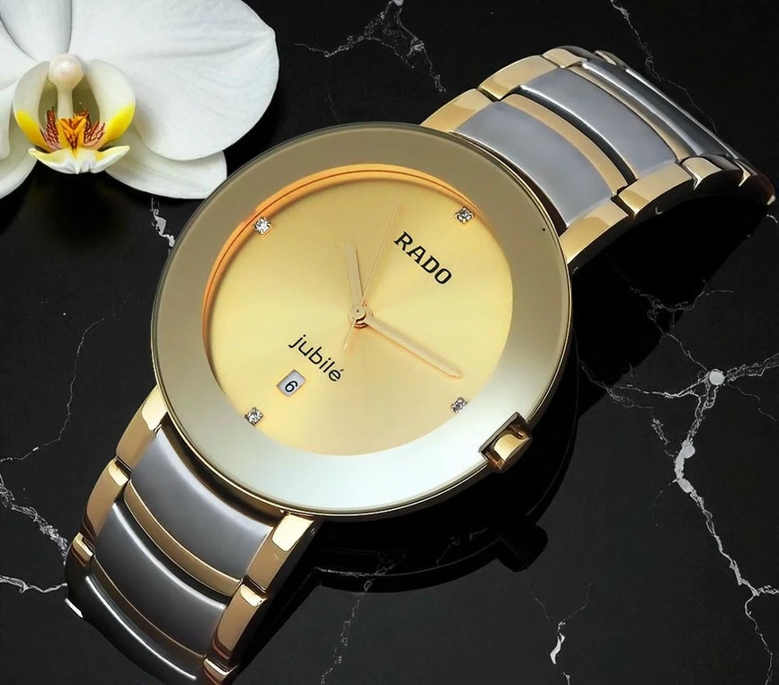 Rado Centrix Jubile Gold Dial Two Tone Watch Pakistan 1765831899 86c4867c