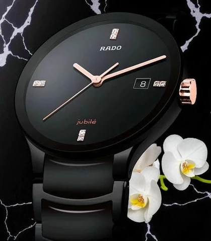 Rado Centrix Jubile In Black Crown Pakistan