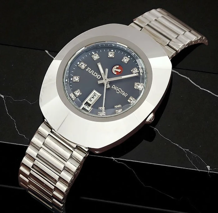 Rado Diastar Blue Diamond Dial Watch 17530 Pakistan