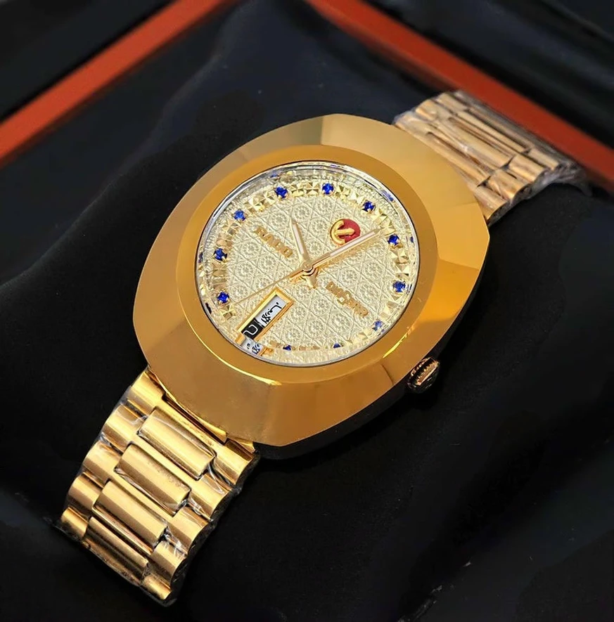 Rado Diastar Gold Tone Watch Rado Watches 1 Pakistan 1765831909 D107568f