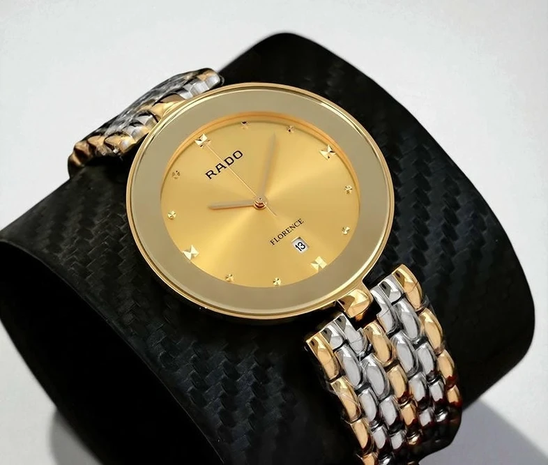 Rado Florence Two Tone Golden Dial Watch Watch 116 Pakistan 1765831917 43f9eeee