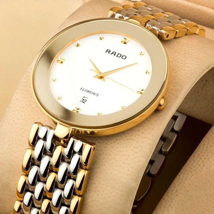 Rado Florence Two Tone White Dial Pakistan