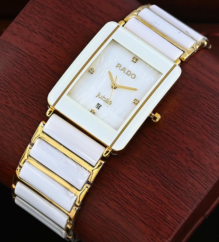 Rado Integral Jubile White Ceramic Steel Ladies Watch 1768331034 7cad3422