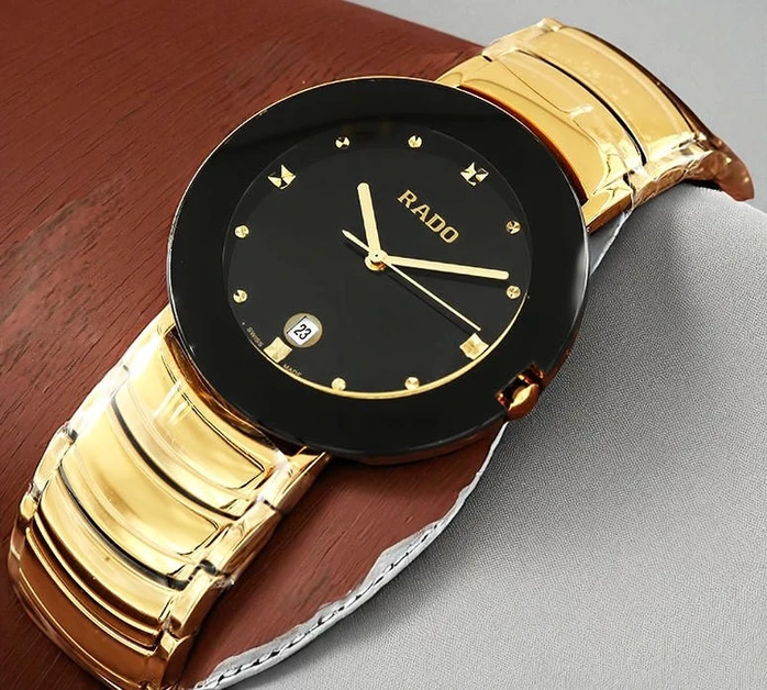 Rado Men S Black Dial Watch Pakistan