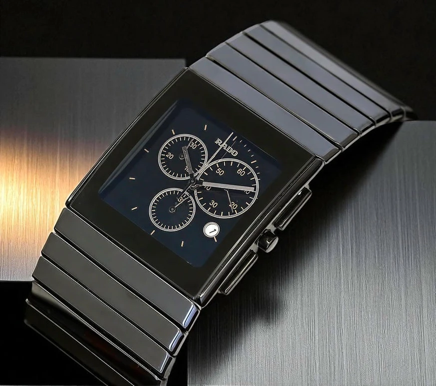 Rado Men S Ceramic Black Di Pakistan