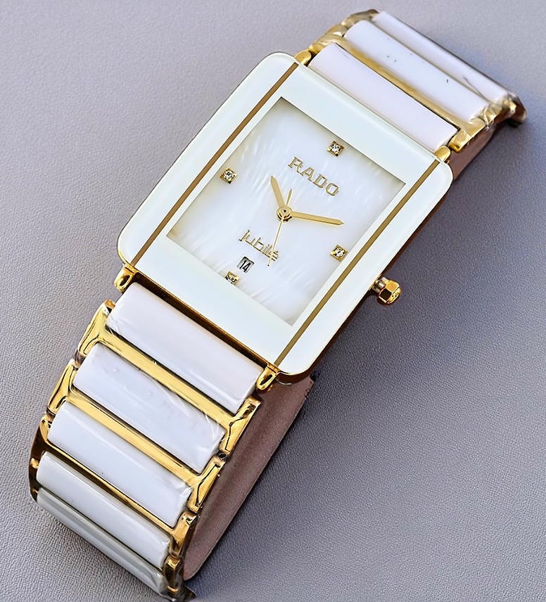 Rado Integral Jubile White Ceramic Steel Ladies Watch Pakistan 1765831942 4b130fdc
