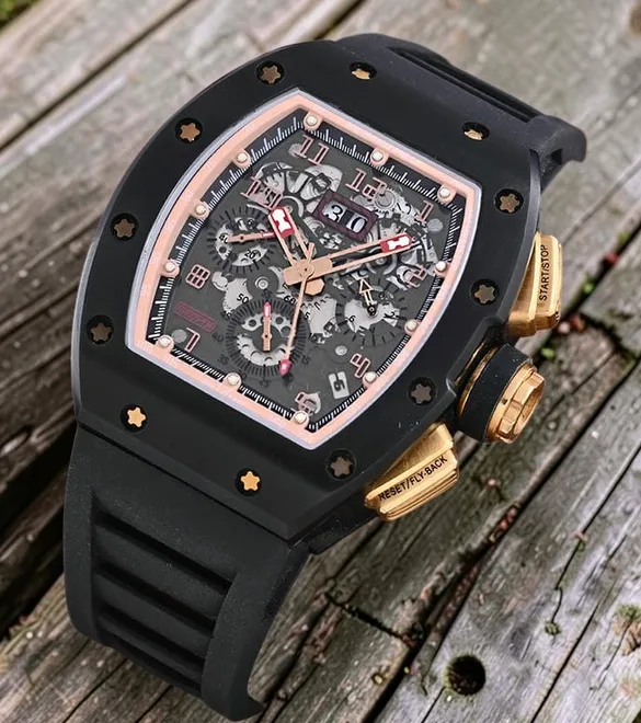 Richard Mille Rm 011 Felipe Massa Boutique Edition Watch For Men