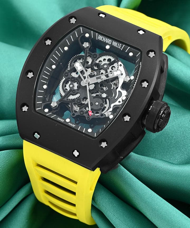 Richard Mille Rm 055 Yellow Straps Watch 1768331036 A13a6f55