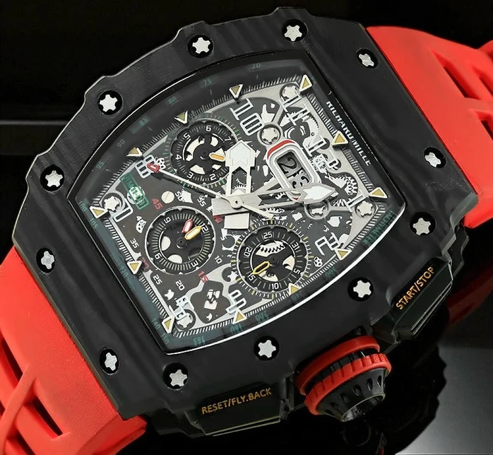 Richard Mille Rm 11 03 Felipe Massa Flyback Carbon Fiber Watch566 Pakistan 1765831959 742e871b