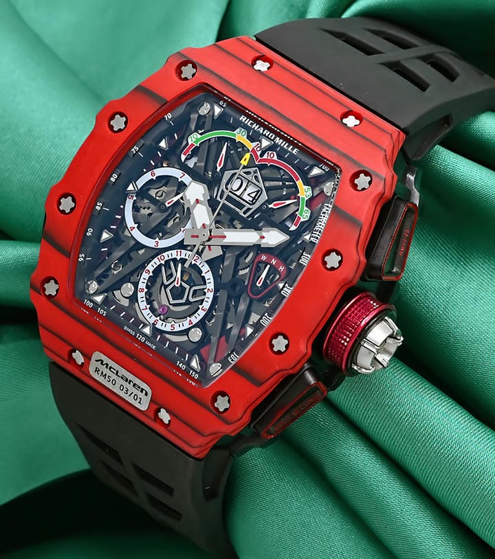 Richard Mille Rm 50 03 Mclaren F1 Tourbillon Split Seconds Chronograph Watch