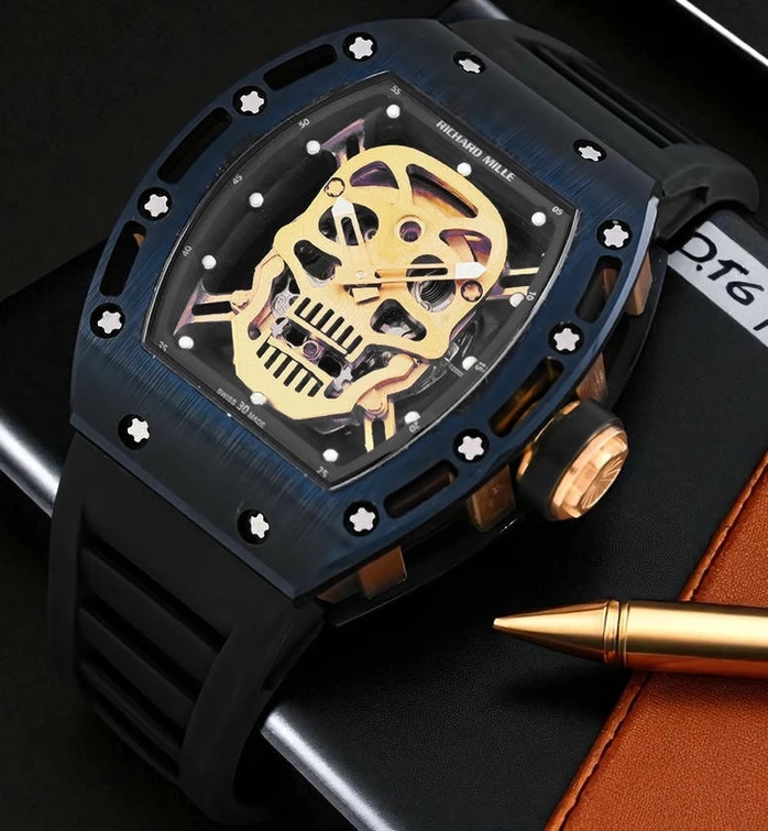 Richard Mille Rm 52 01 Skull Dial Watch Pakistan 1765831963 3de212aa