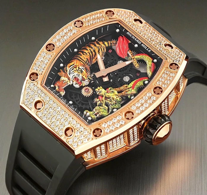 Richard Mille Tourbillon Tiger Dragon Michelle Yeoh Watch 1 1 Pakistan