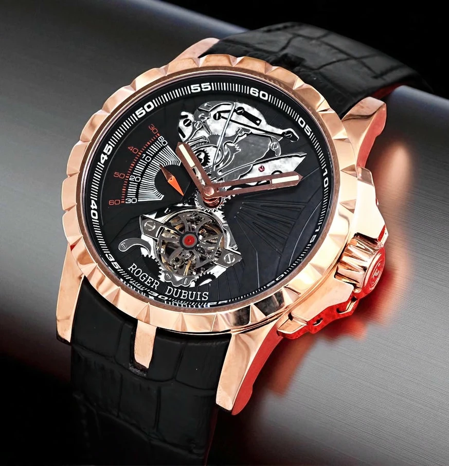 Roger Dubuis Horloger Tourbillon Calendar Swiss Automatic Black Watch Pakistan 1765831973 694cc933