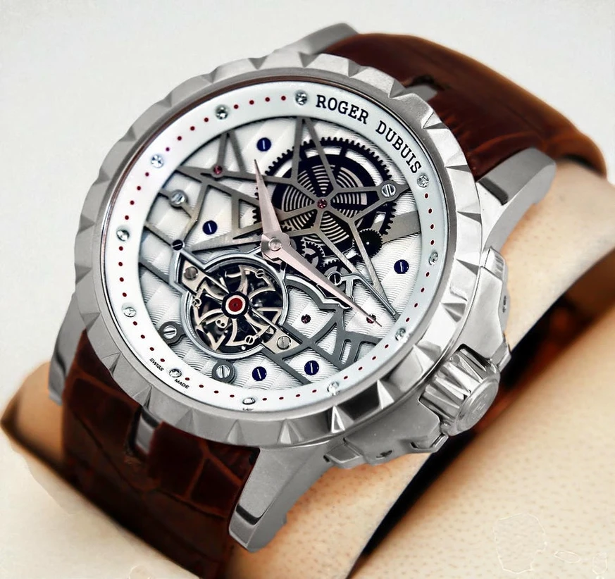 Roger Dubuis Tourbillon Skeleton Watch Pakistan