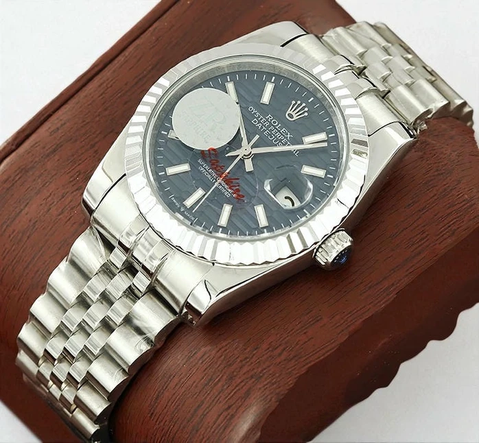 Rolex 126234 Datejust 36mm Blue Fluted Motif Dial Swiss Watch 92 17514 Pakistan 1765832216 445165f4