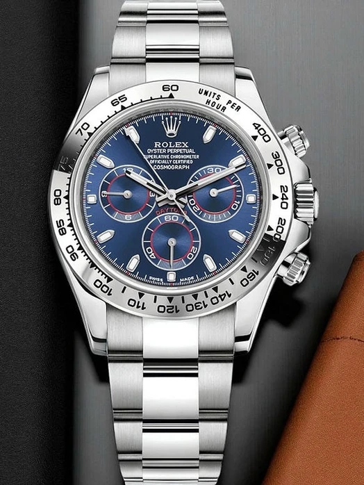 Rolex Cosmograph Daytona Blue Dial Watch2043 Pakistan 1765832220 C603a6ec