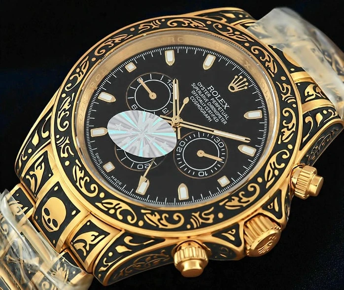 Rolex Cosmograph Daytona Hand Engraved Watch728 Pakistan 1765832222 57140d8f