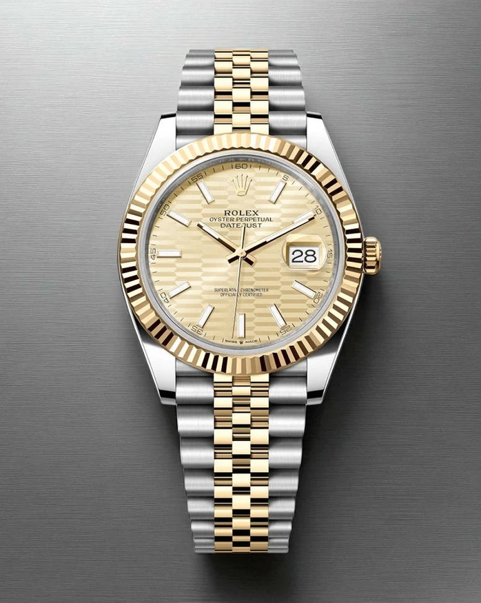 Rolex Datejust 126331 Fluted Yellow Watch Pakistan