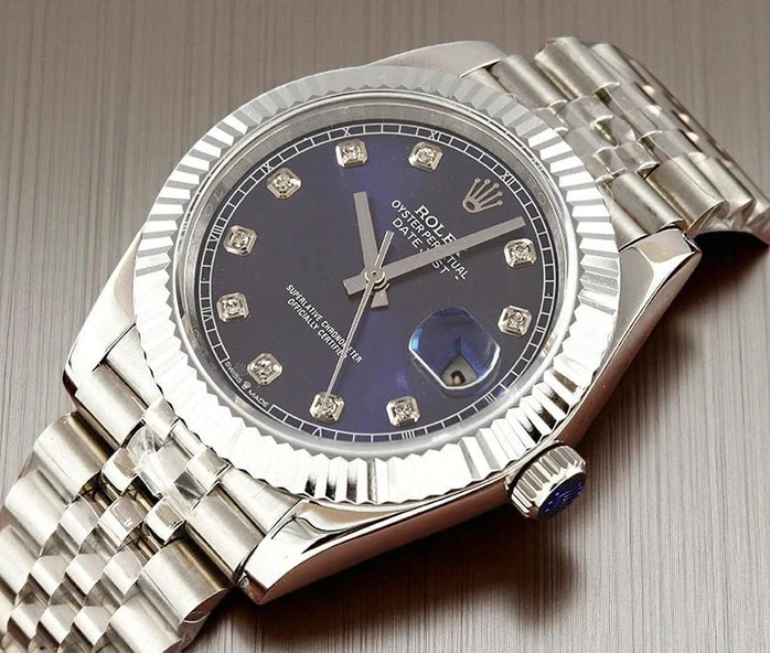 Rolex Datejust Blue Dial Eta Swiss Watch Pakistan 1765832230 F58757e6