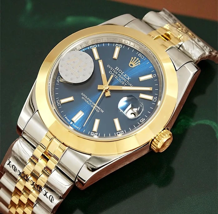 Rolex Datejust Two Tone Blue Dial Swiss Watch Pakistan 1765832239 Ccacbf9c