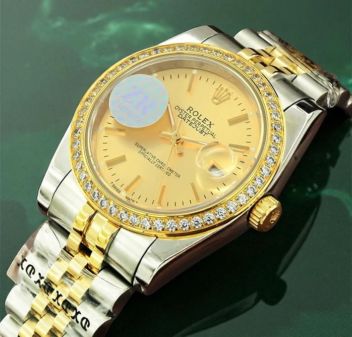 Rolex Datejust Two Tone Diamond Bezel Watch495 Pakistan 1765832239 55c25c07