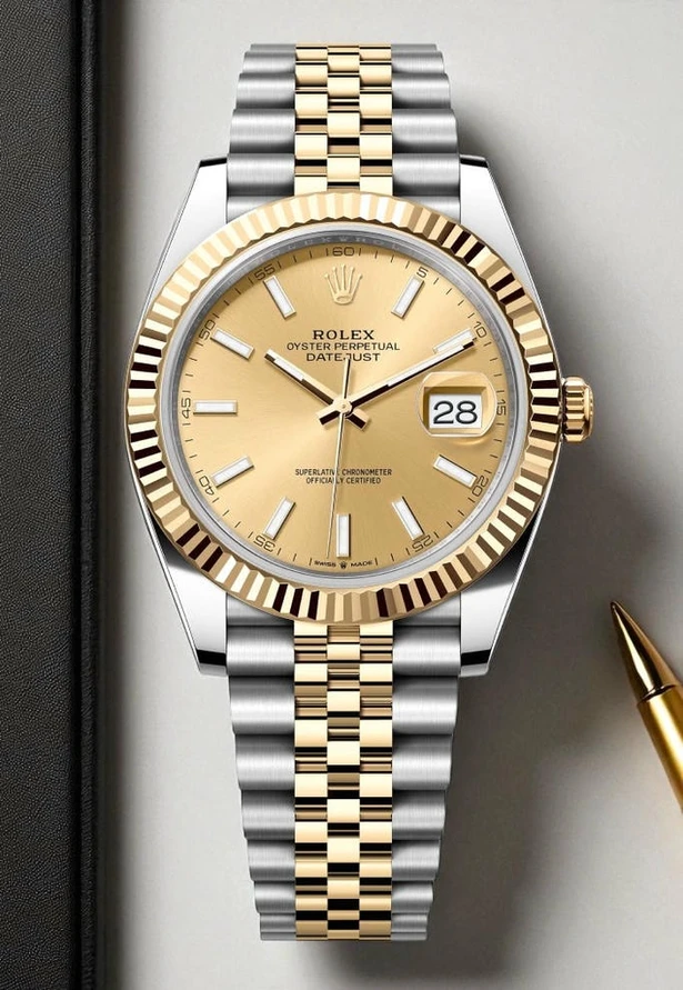 Rolex Datejust Twotone Yellow Gold Dial Watch Pakistan 1765832211 E4d7e77e