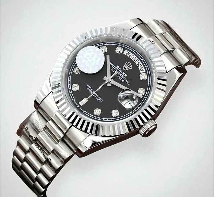 Rolex Day Date Black Diamond Dial Men S Watch455 Pakistan 1765832244 76c85f8f