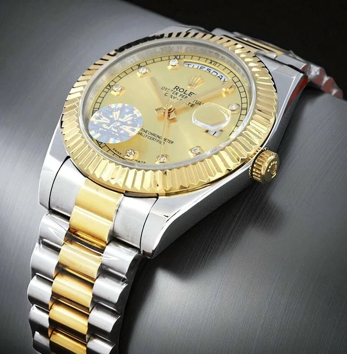 Rolex Day Date Champagne Dial Swiss Watch Compressed Pakistan 1765832245 A572b14a