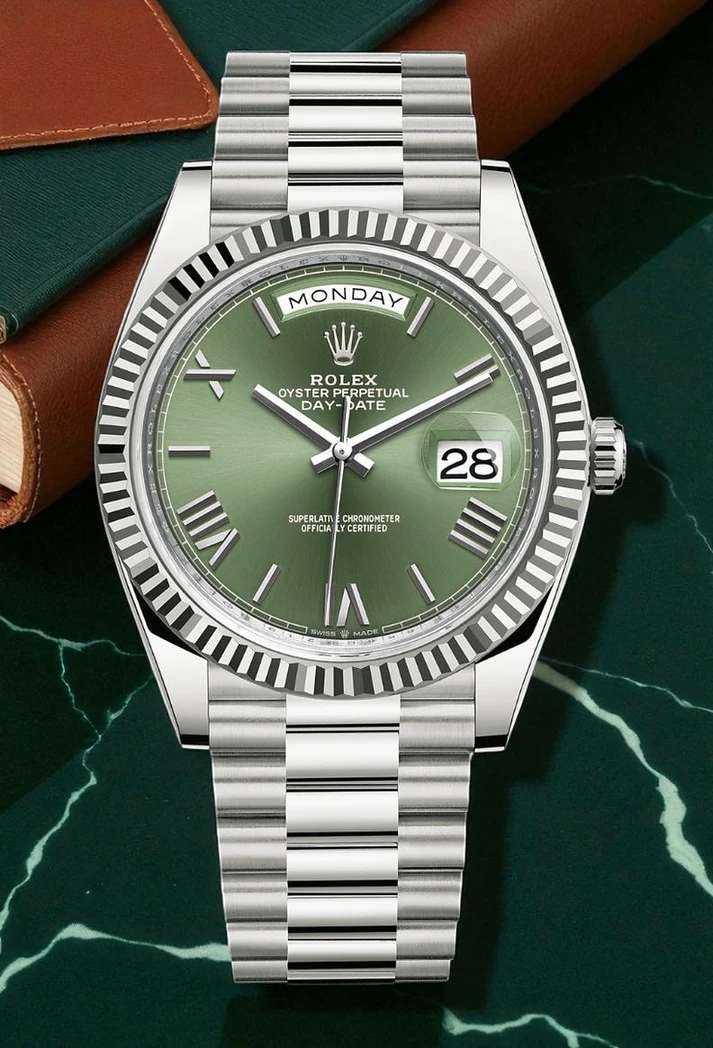 Rolex Day Date Green Roman Dial Watch 2 Pakistan 1765832253 6a7cc2cc