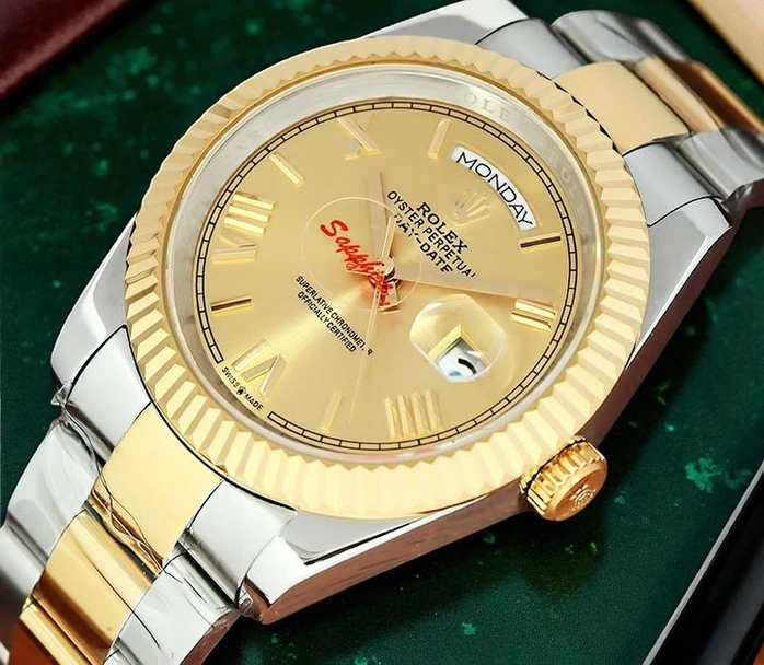 Rolex Day Date Roman Dial Two Tone Watch 1 Pakistan 1765832248 Be1ce75b