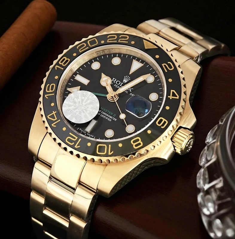Rolex Gmt Master Ii Black Dial Watch Pakistan