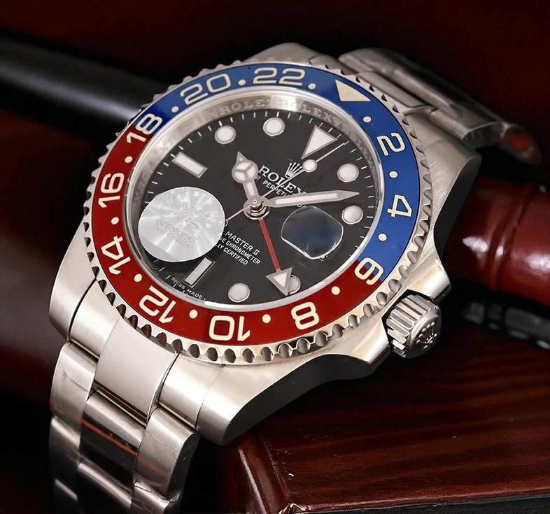 Rolex Gmt Master Ii With Pepsi Bezel Swiss Watch Pakistan
