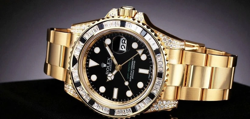 Rolex Iced Out Watch Pakistan