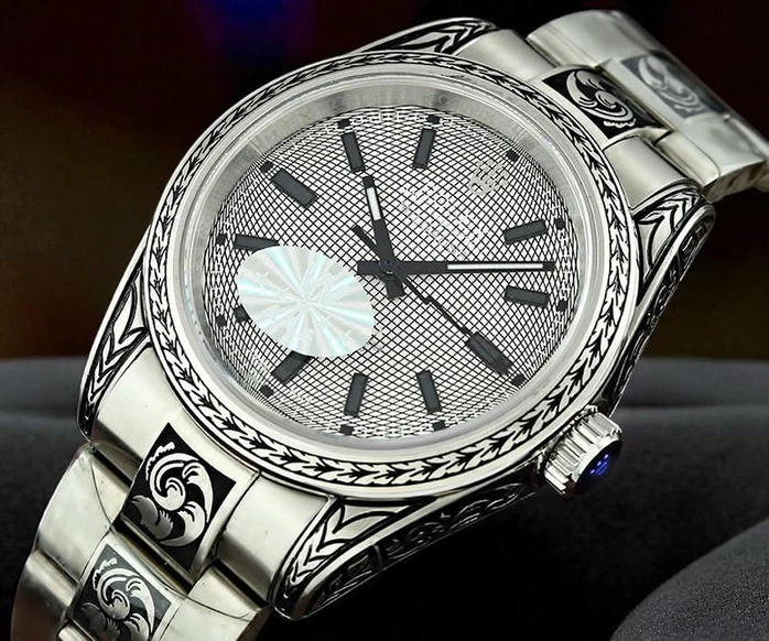 Rolex Milgauss Hand Engraved Watch706 Pakistan