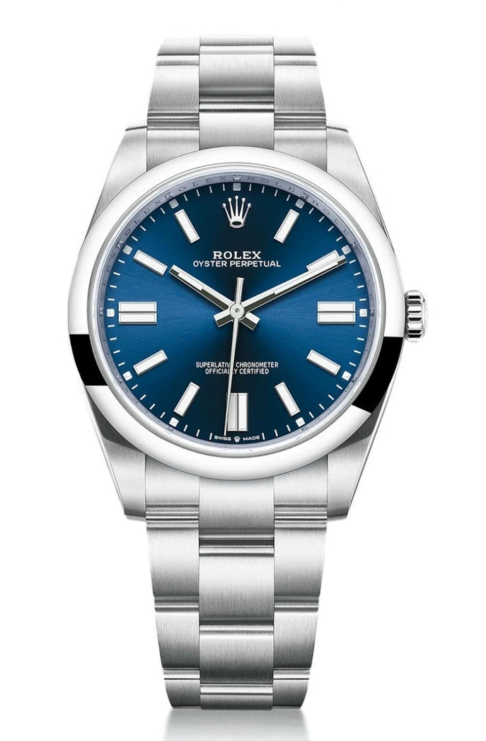 Rolex Oyster Perpetual 41 Blue Dial Swiss Watch436 Pakistan