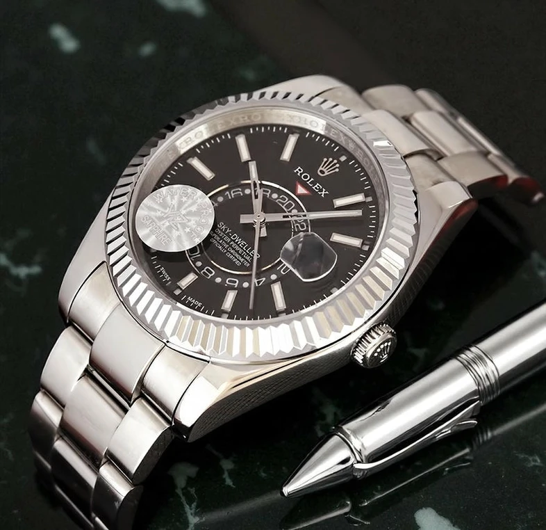 Rolex Sky Dweller Black Dial Watch Pakistan