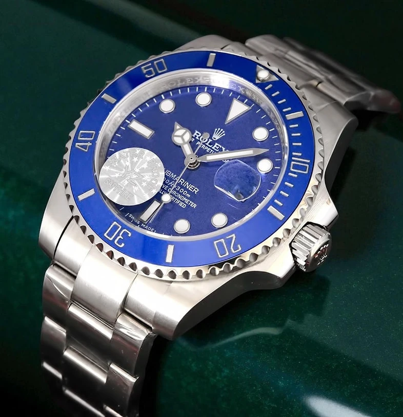 Rolex Submariner Blue Dial Swiss Watch Pakistan