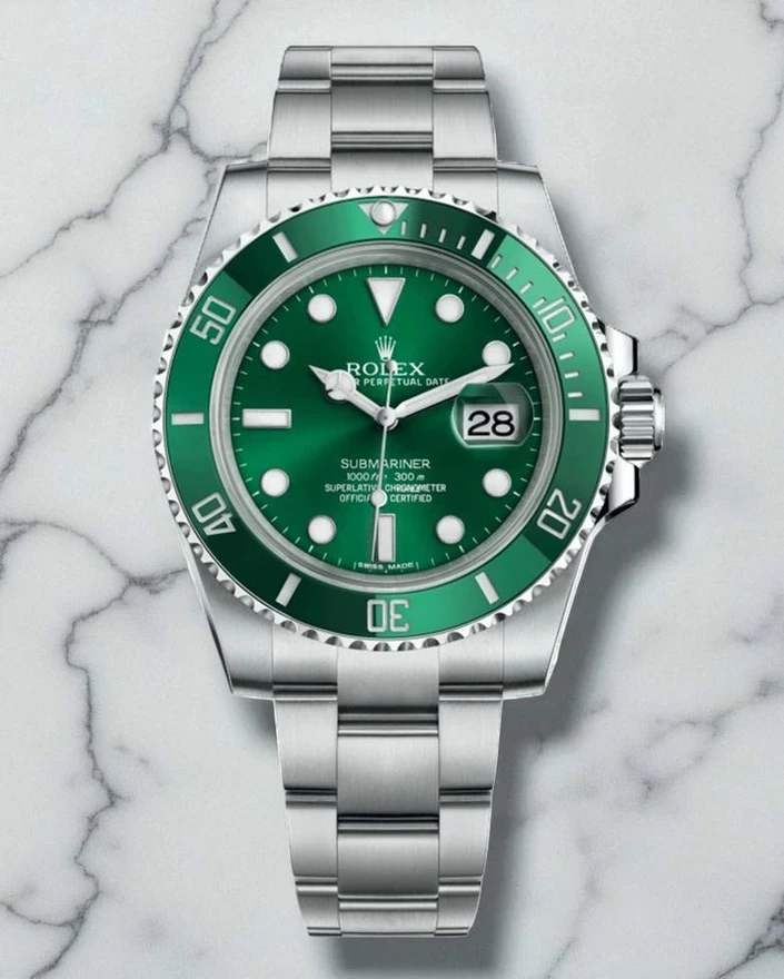 Rolex Submariner Date Green Dial Watch Pakistan