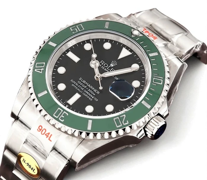 Rolex Submariner Green Bezel Swiss Watch3005 Copy Pakistan