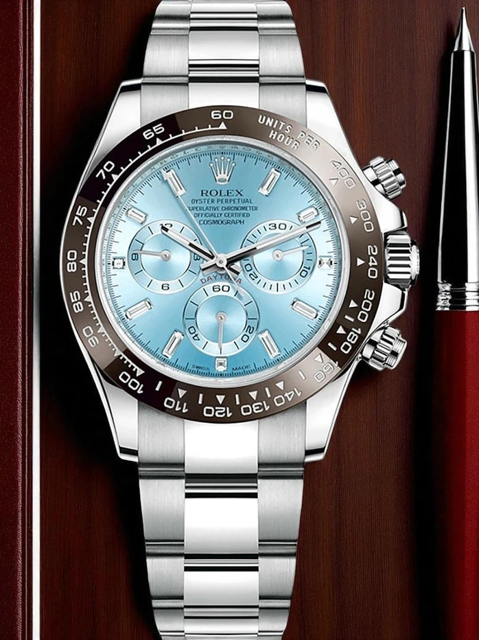Rolex 116506 Oyster Cosmograph Daytona Platinum Ice Blue Dial Watch Pakistan 1765832009 9d92bad2