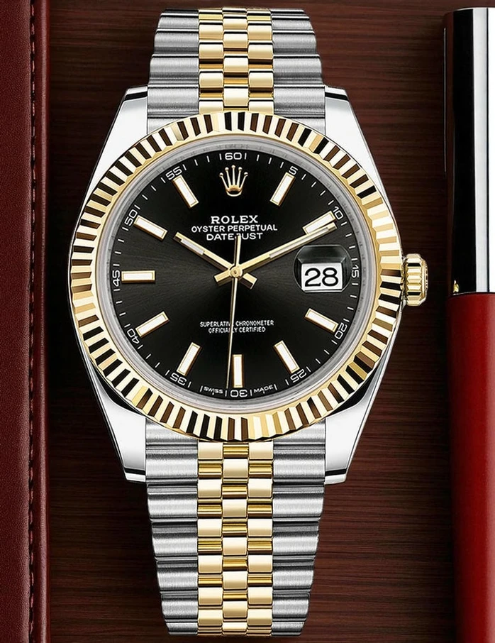 Rolex 126333 Datejust Black Index Dial Two Tone Pakistan 1765832010 C60cf93f