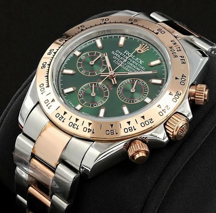 Rolex Cosmograph Daytona Green Dial Watch 116 1 Pakistan 1765832015 Dfb3b18f