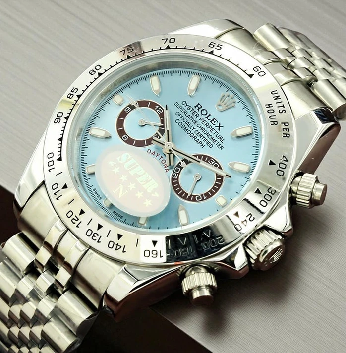 Rolex Cosmograph Daytona Ice Blue Dial Watch523 Pakistan 1765832016 F6628c09