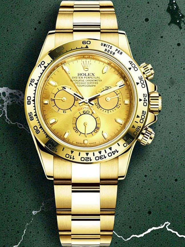Rolex Cosmograph Daytona Yellow Gold Champagne Dial Watch 116508 1768331039 440154f7