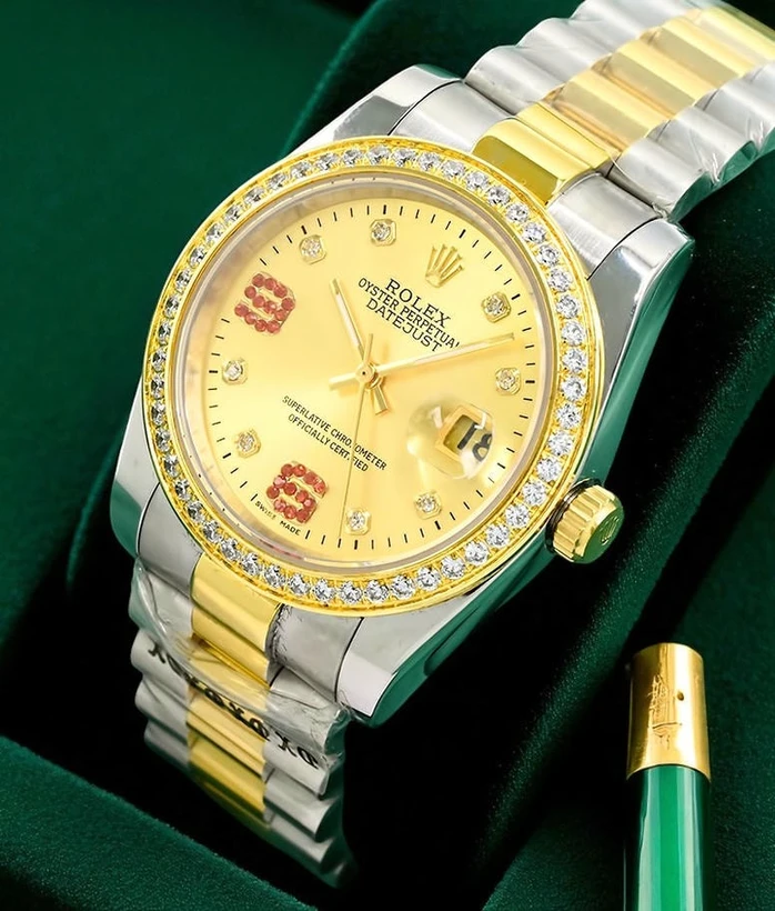 Rolex Datejust 36mm Diamond Bezel Watch 1 Pakistan 1765832035 A0232be4