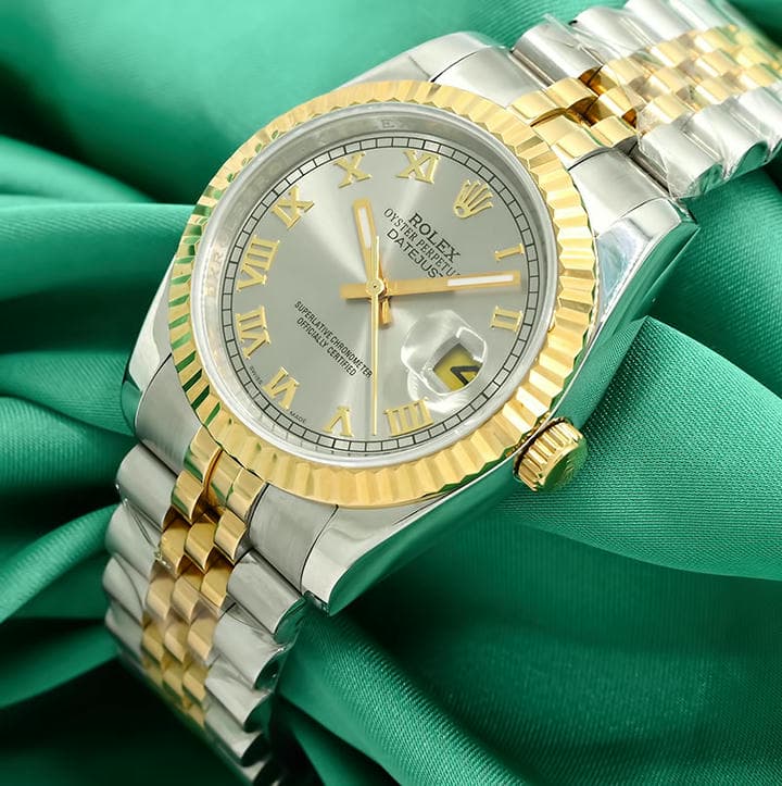 Rolex Datejust 36mm Two Tone Jubilee Bracelet Watch 1768331040 Cee02303