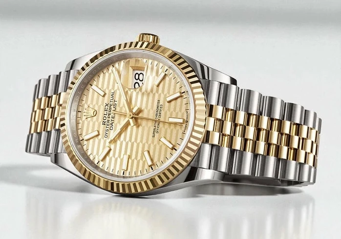 Rolex Datejust 41 Gold Fluted Motif Dial 1 Pakistan
