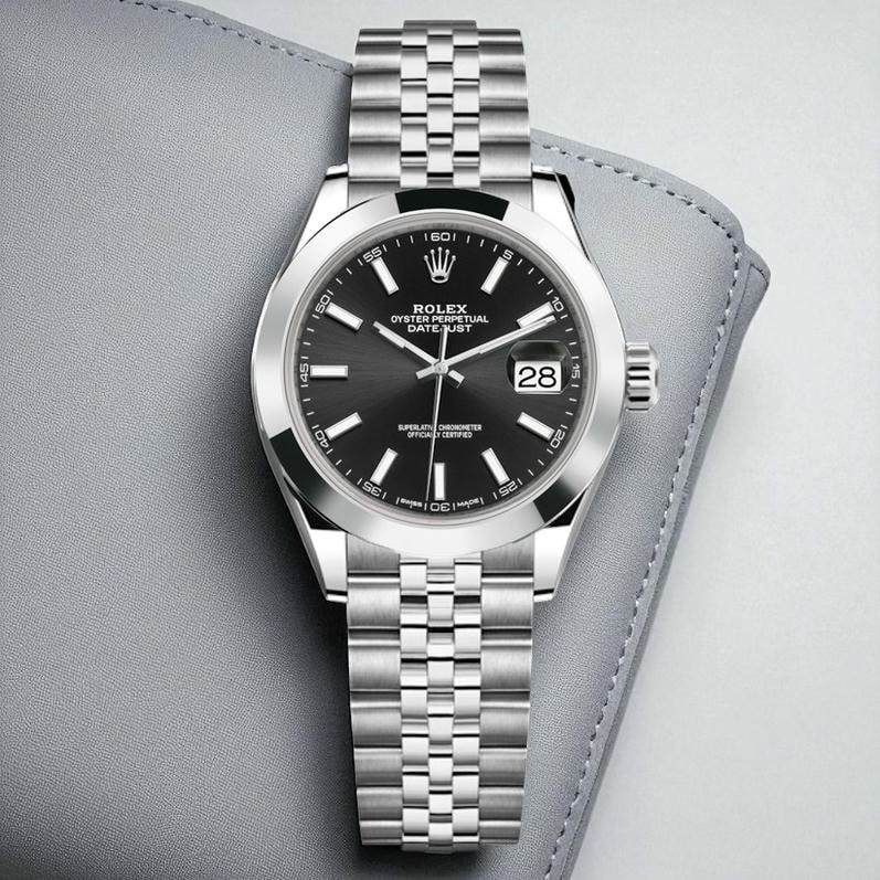 Rolex Datejust Black Dial Ladies Watch Pakistan