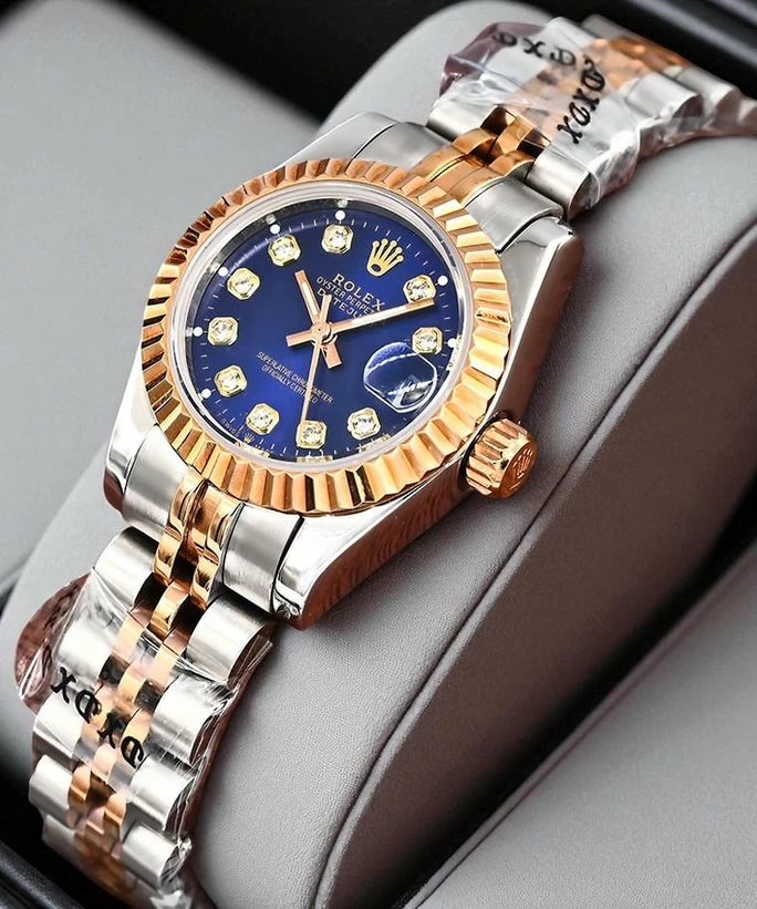 Rolex Datejust Blue Dial Ladies Watch 1 Pakistan